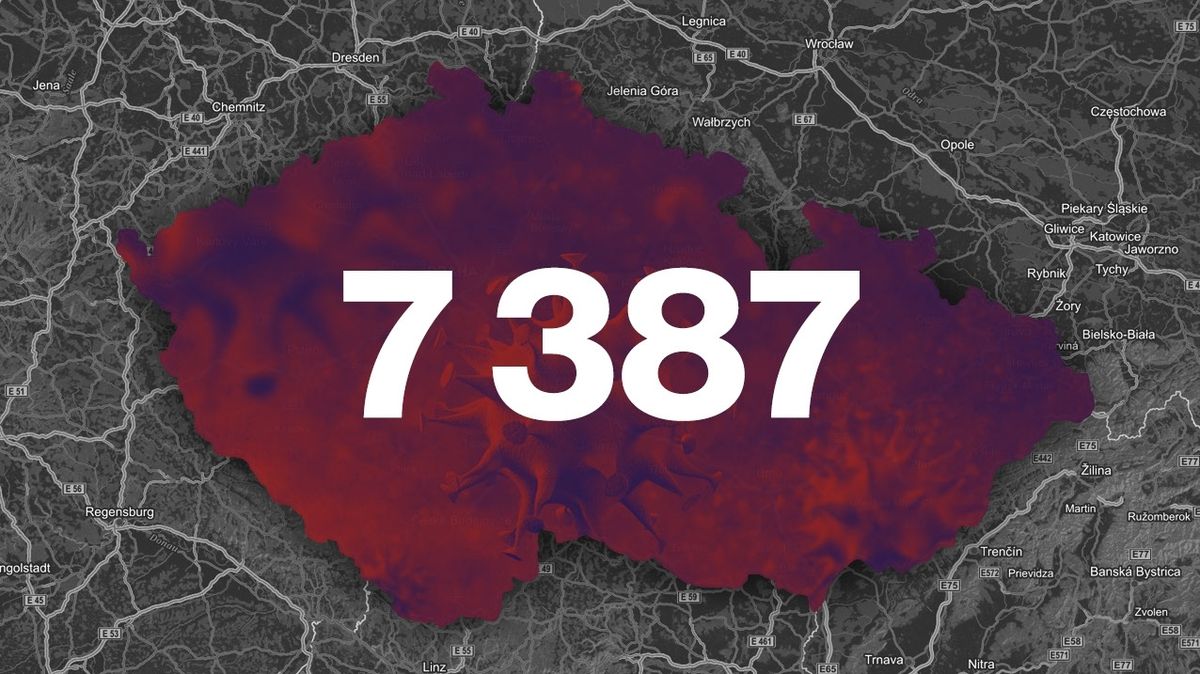 Česko má další oběť koronaviru, infikovaných je již 7387 lidí
